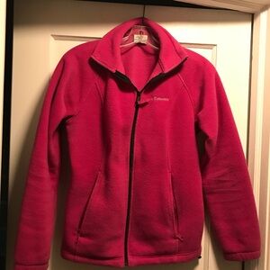 Columbia Pink Fleece Outerwear